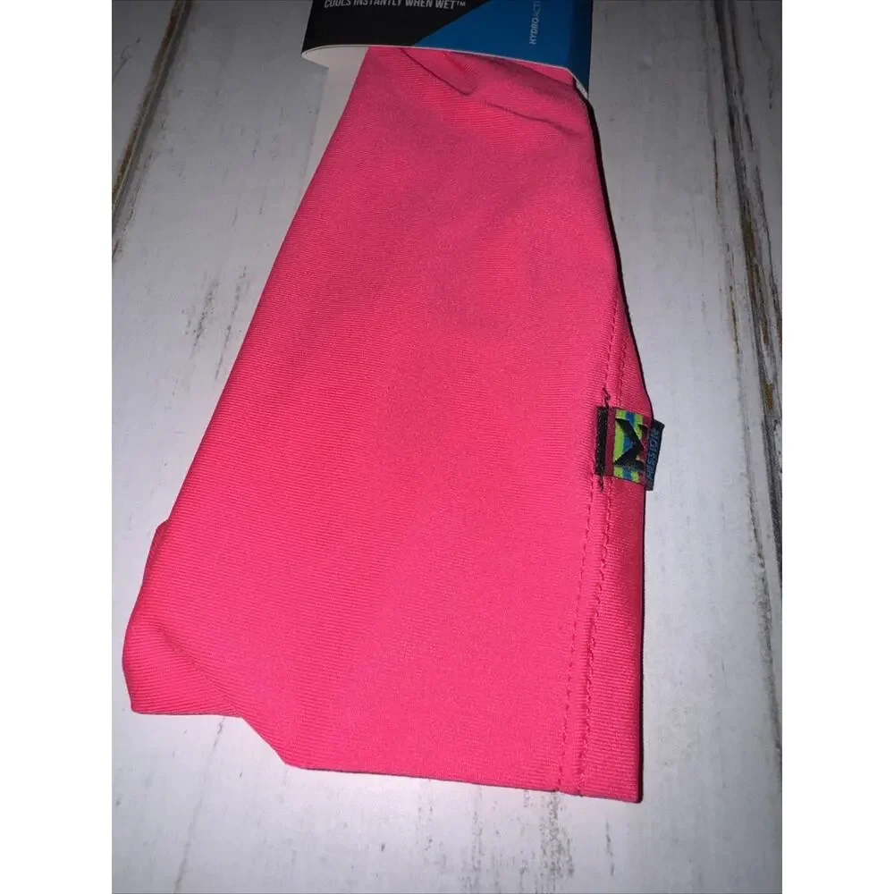 Mission EnduraCool Cooling Reflective Headband Pink OSFM